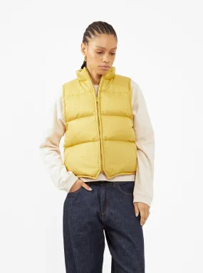 Down Vest Yellow