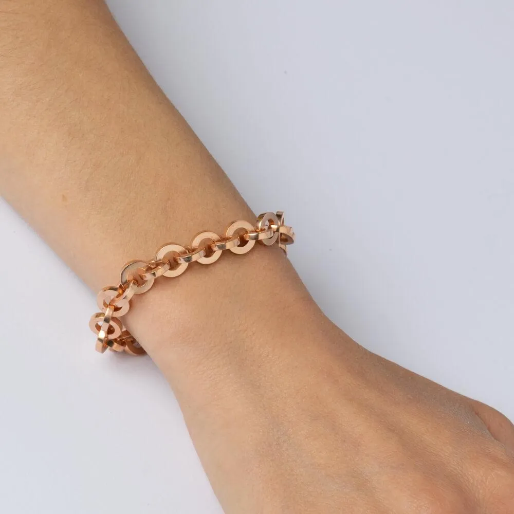 E 462 - Circle Chain Bracelet