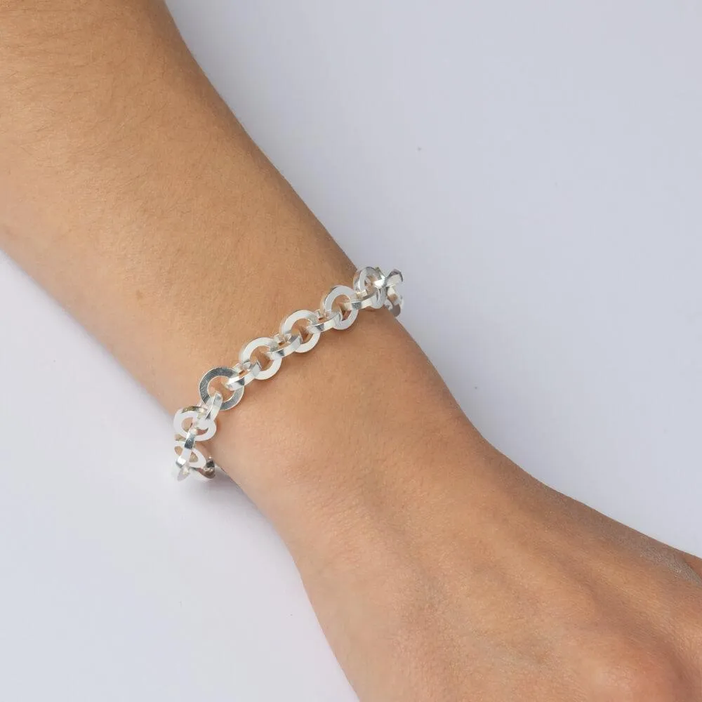 E 462 - Circle Chain Bracelet