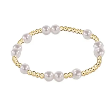 E Newton Hope Unwritten Bracelet - Pearl