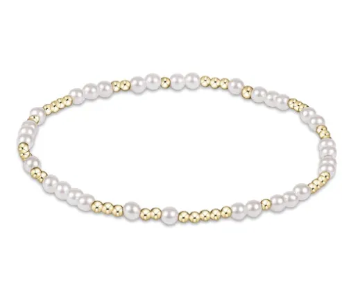 E Newton Hope Unwritten Bracelet - Pearl