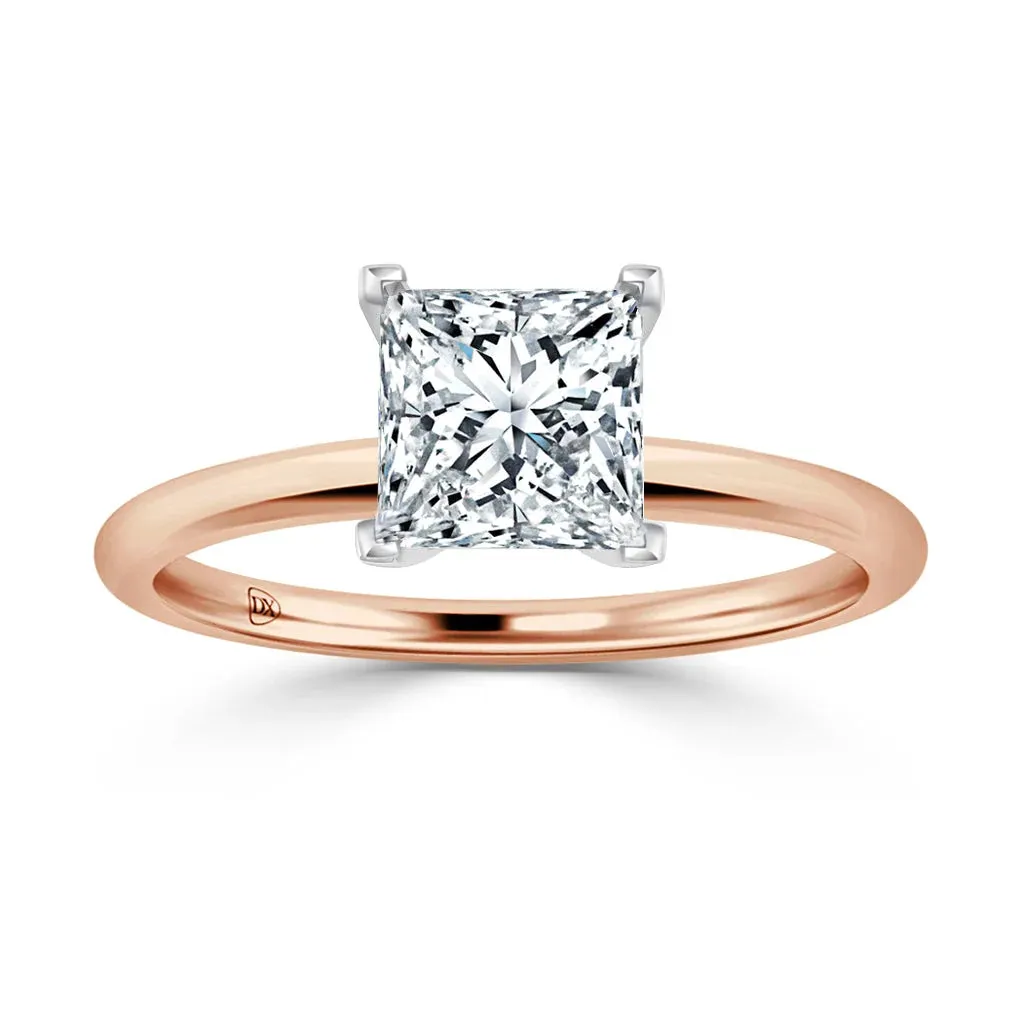 Eden - 18ct Rose Gold - Princess