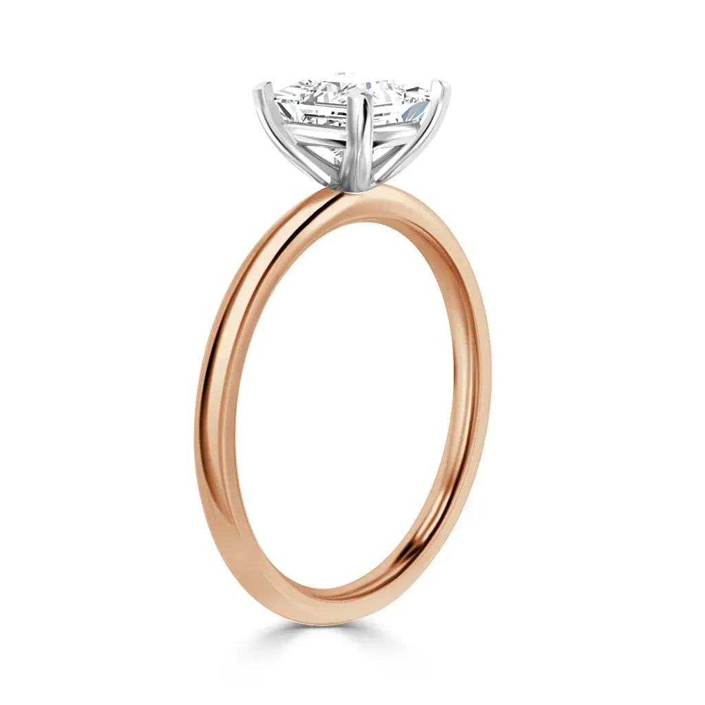 Eden - 18ct Rose Gold - Princess