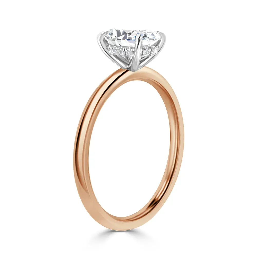 Edith - 18ct Rose Gold - Oval