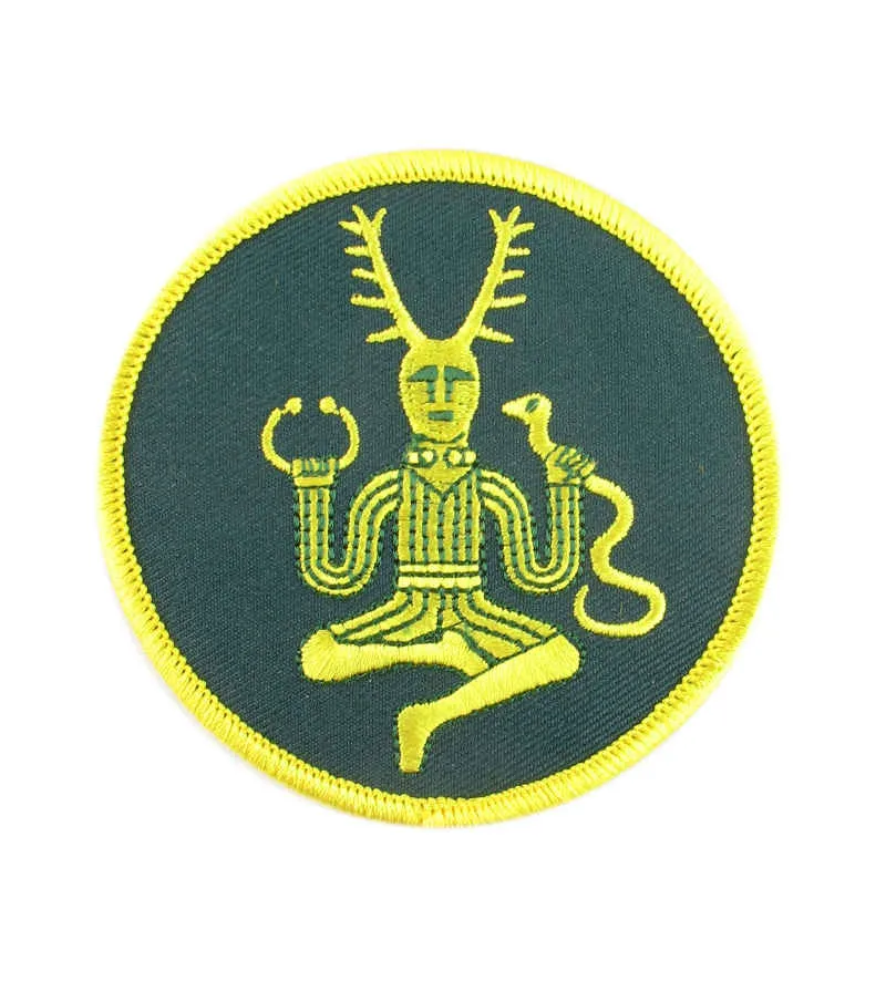 Embroidered Cernunnos Sew-On Patch