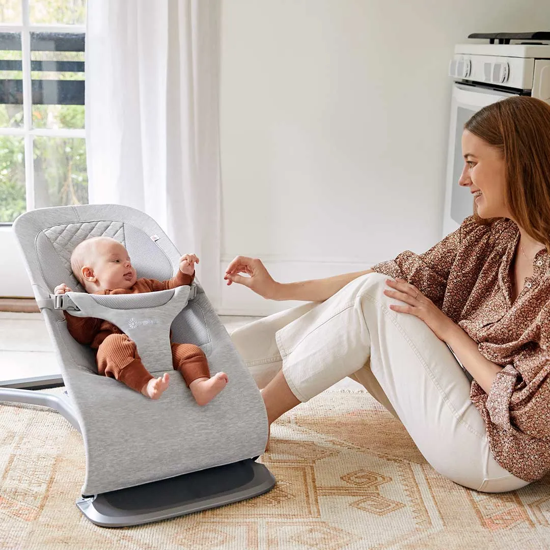 Ergobaby Evolve Bouncer - Light Grey