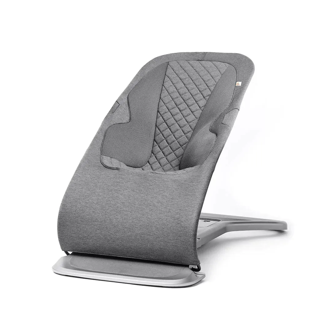 Ergobaby Evolve Bouncer with Toy Bar - Charcoal Grey