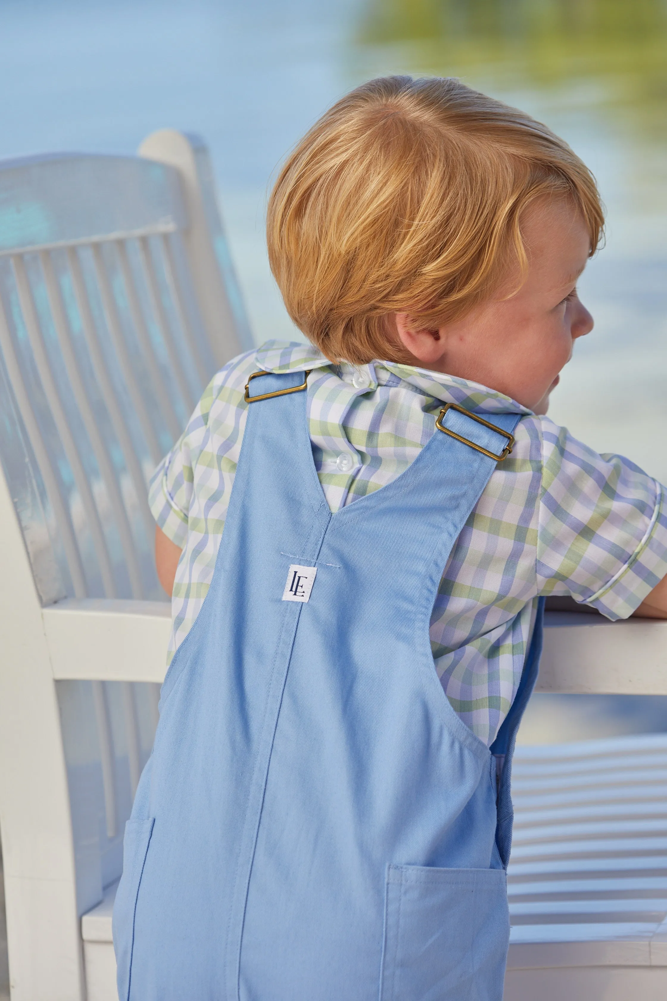 Essential Shortall - Light Blue Twill