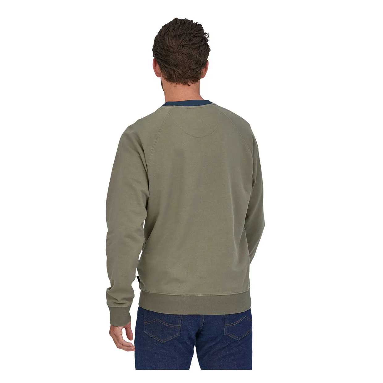 Felpa Patagonia Men's 73 Skyline Organic Crew Verde Chiaro