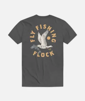 Flock Tee - Iron