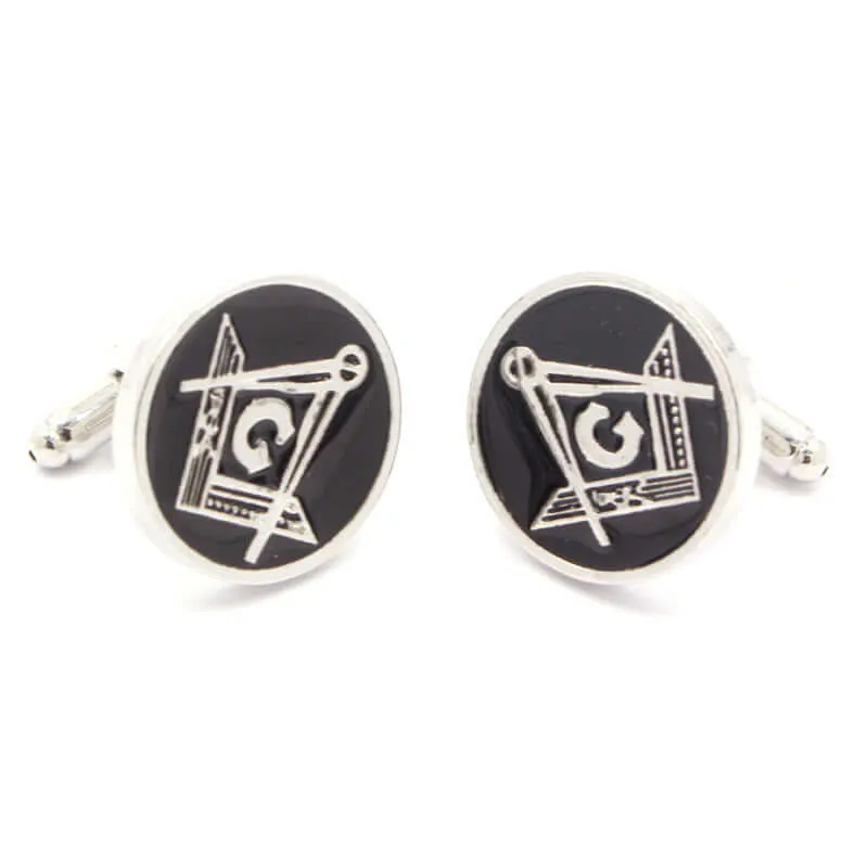 Freemasonry Men's French Swank Cufflinks