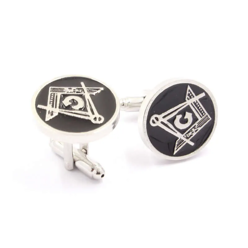 Freemasonry Men's French Swank Cufflinks