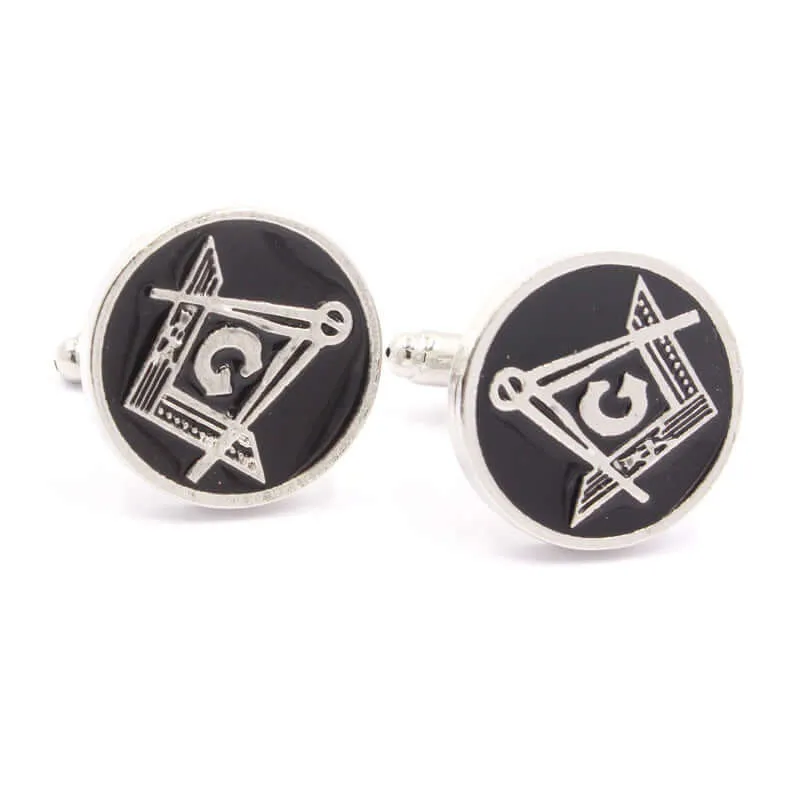 Freemasonry Men's French Swank Cufflinks