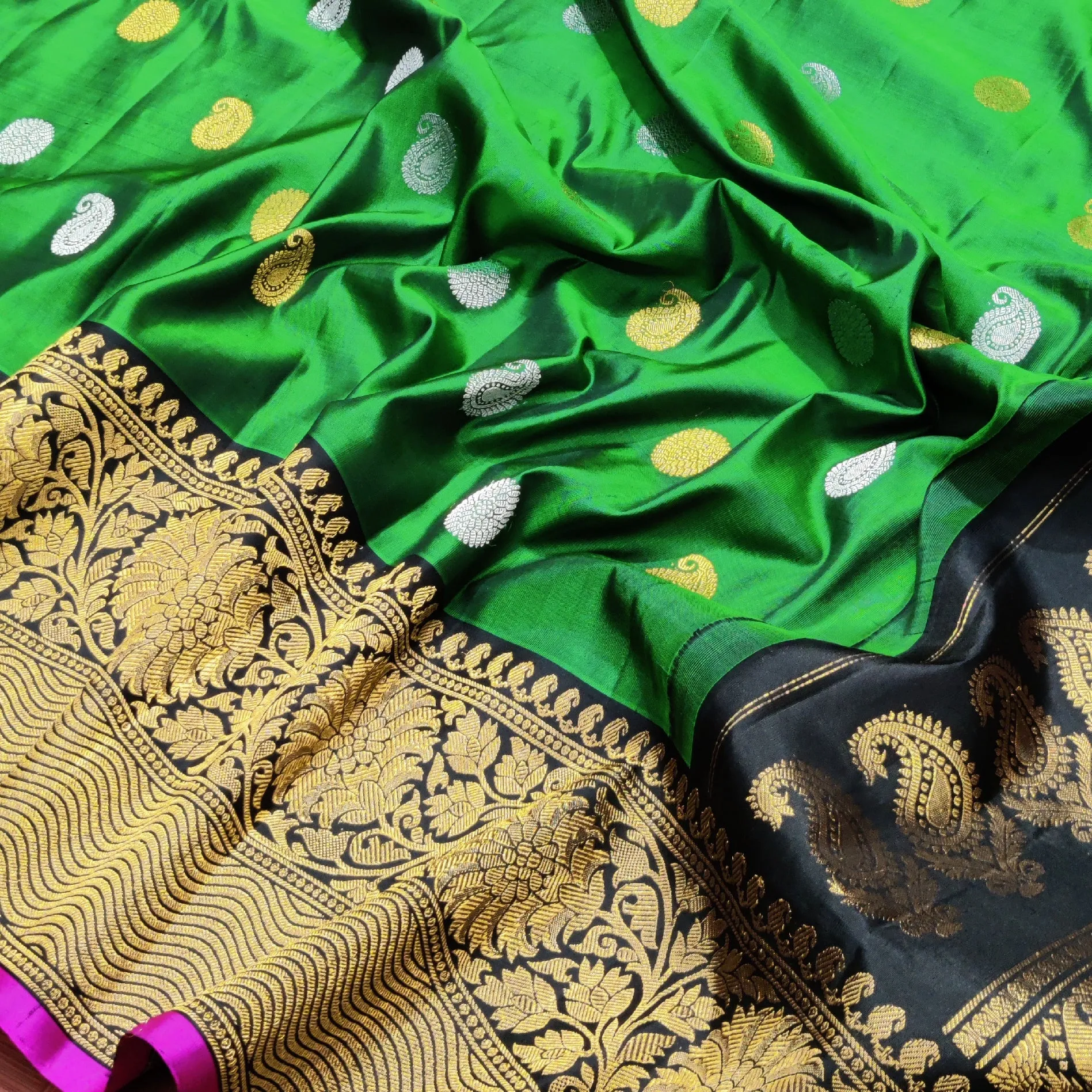 Gadwal Pure Paithani Saree - GPS70