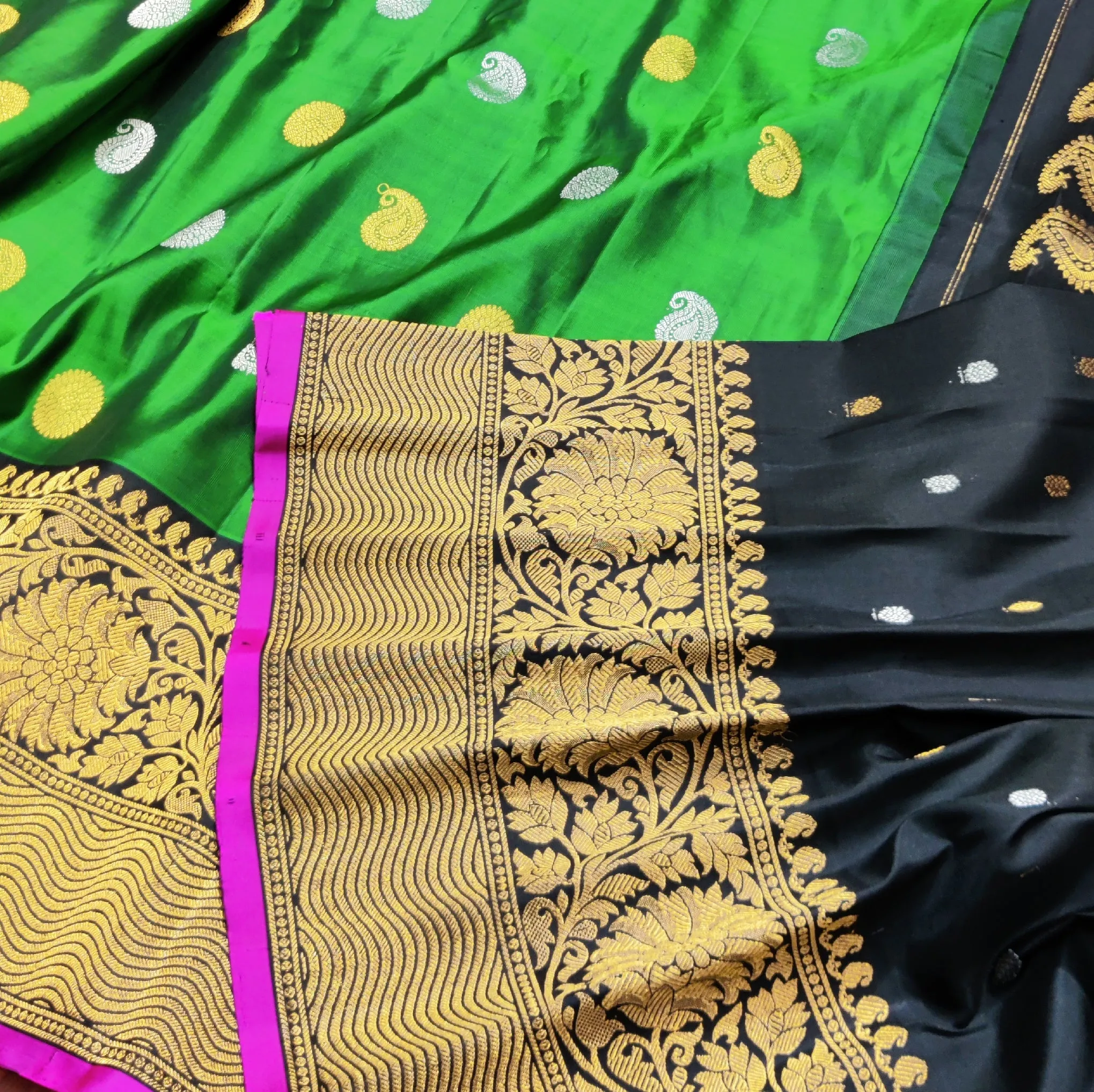 Gadwal Pure Paithani Saree - GPS70