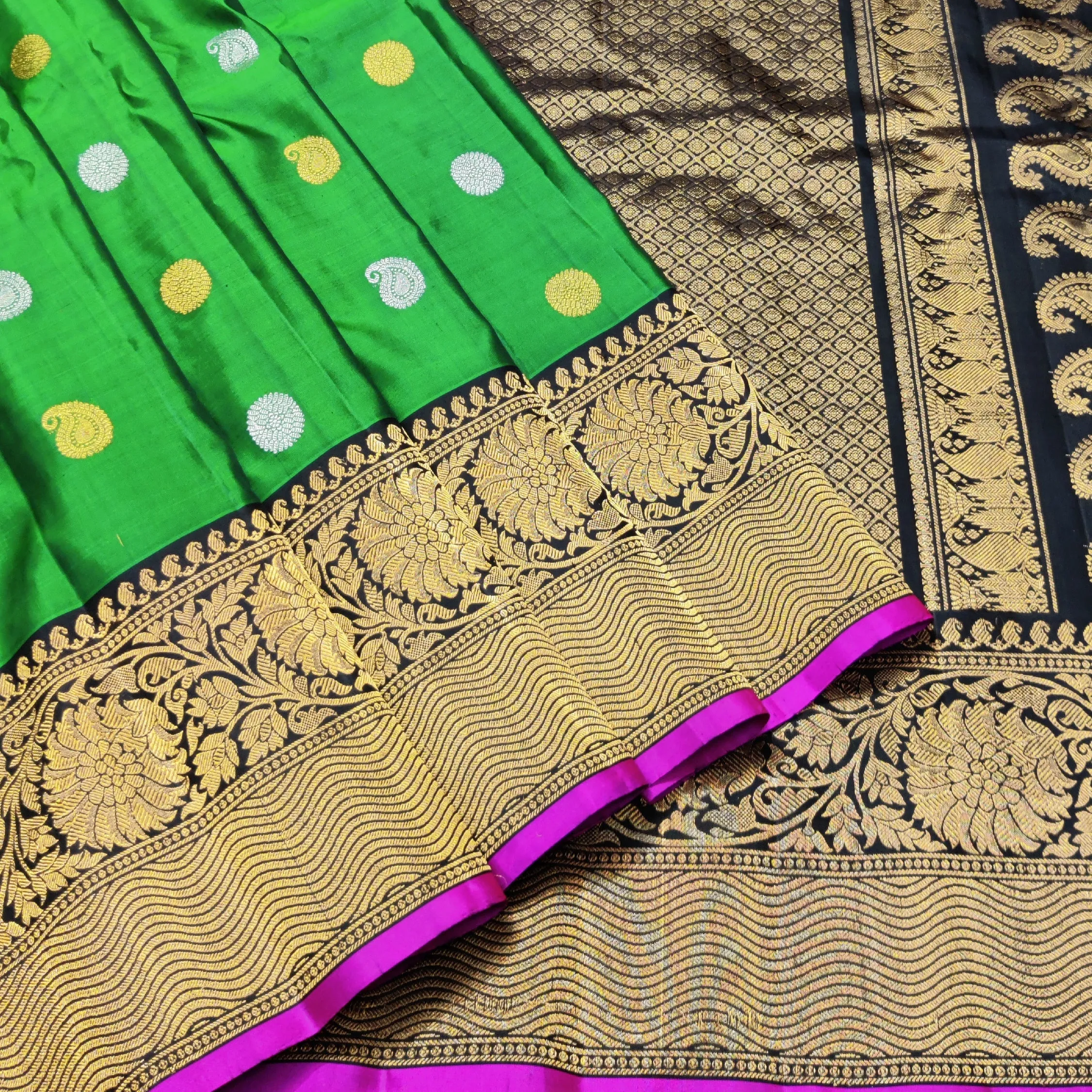 Gadwal Pure Paithani Saree - GPS70