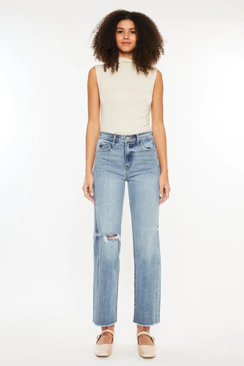 Georgiana Ultra High Rise 90's Boyfriend Fit Jeans