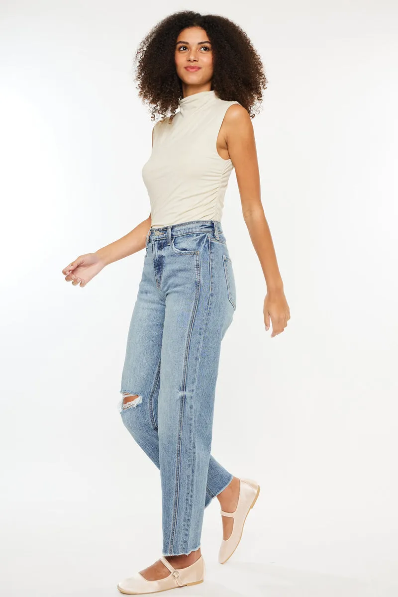 Georgiana Ultra High Rise 90's Boyfriend Fit Jeans