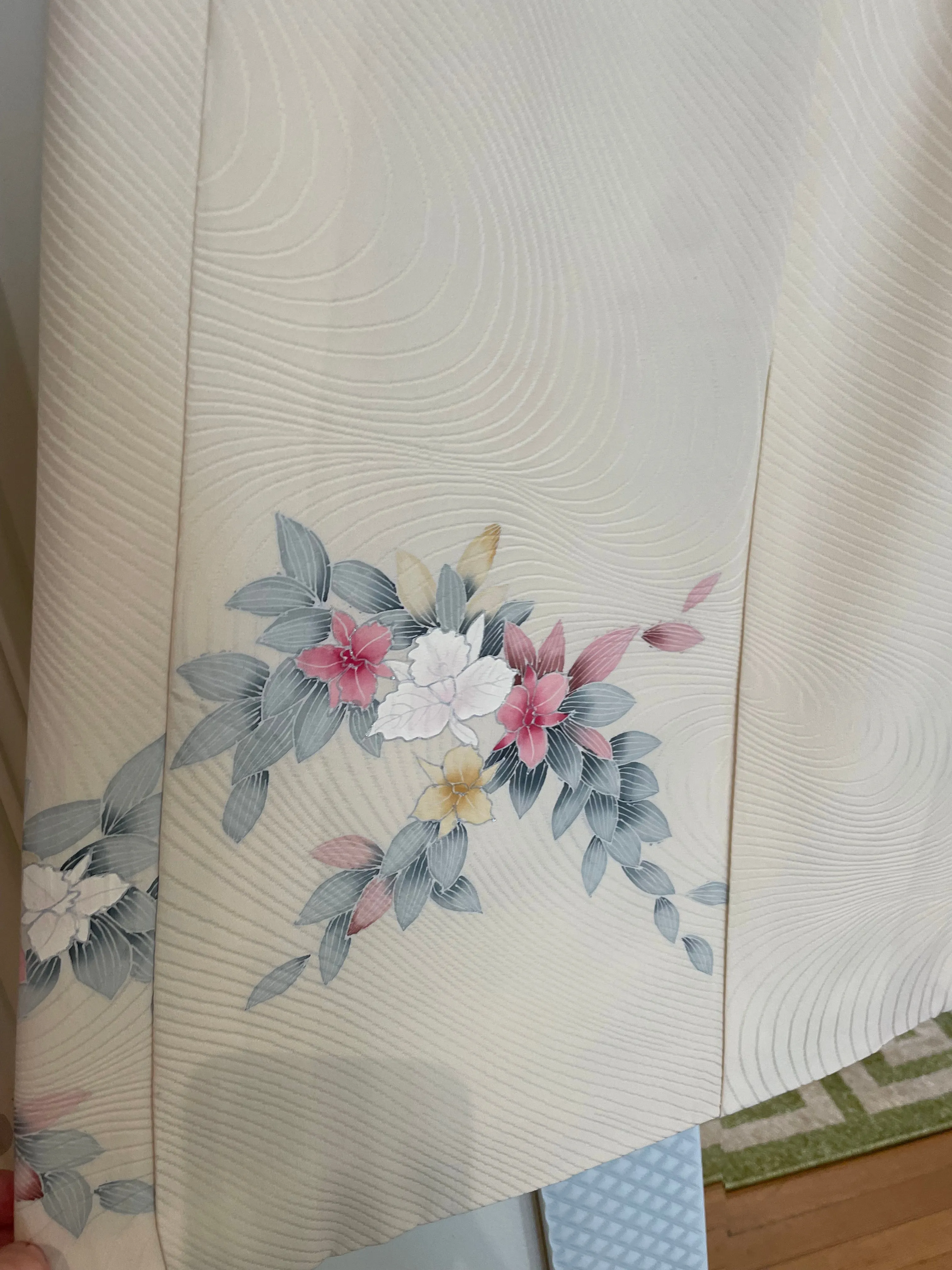 Handmade Kimono Fabric Skirt