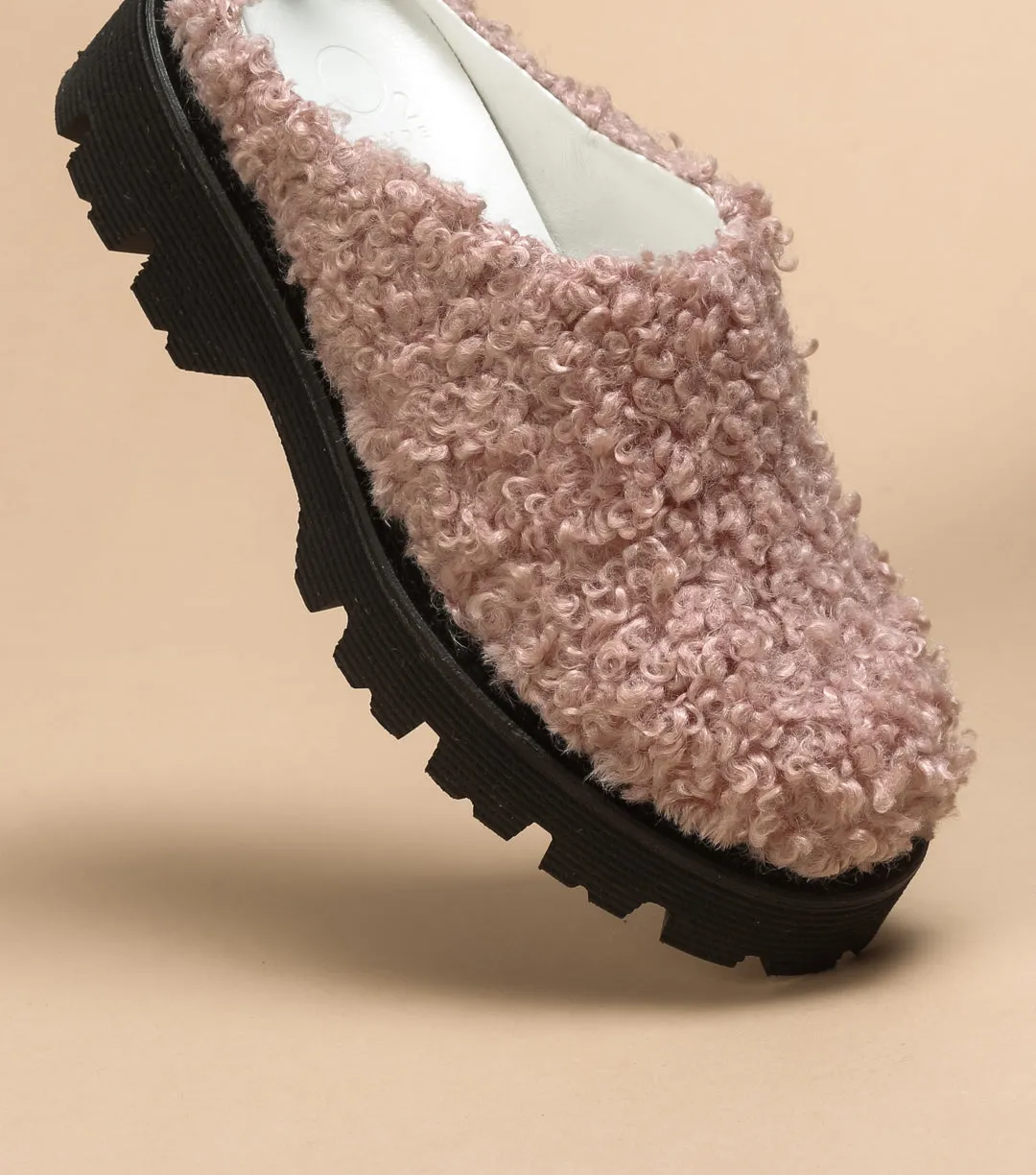 Hebo Mules in Pink