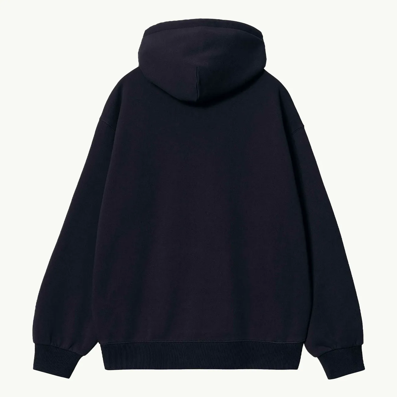 Hooded Heart Patch Sweat - Dark Navy