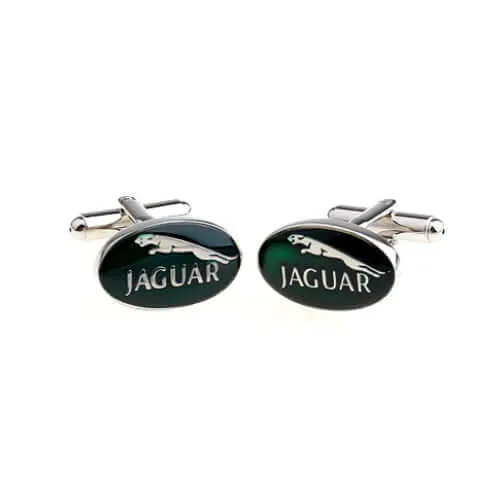 Jaguar Logo Men's Swank Cufflinks