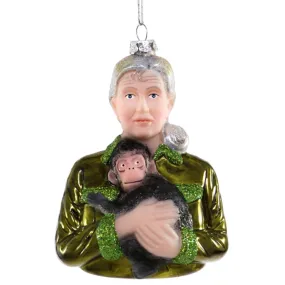 Jane Goodall Ornament