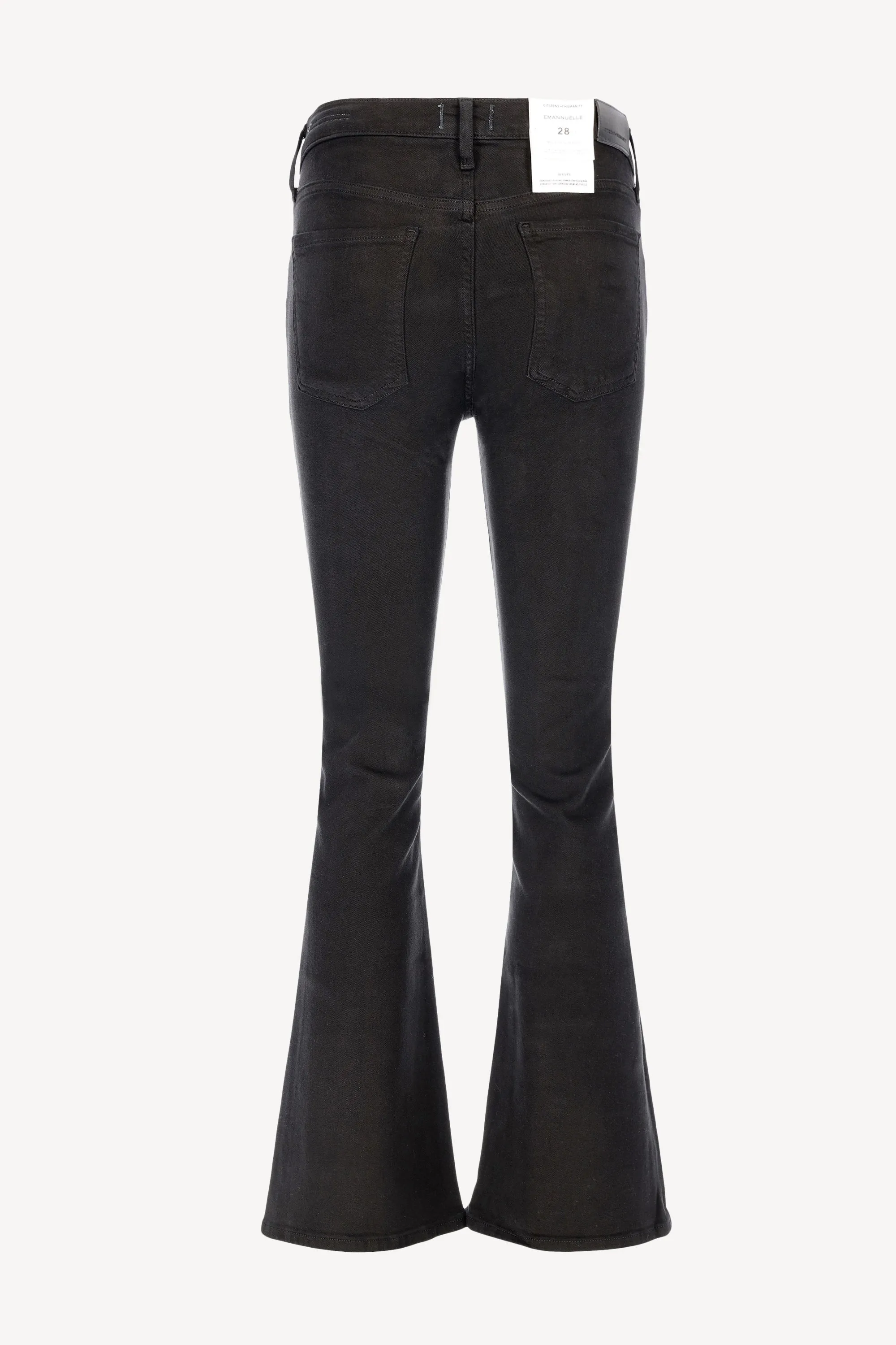 Jeans Emannuele Low Rise in Schwarz