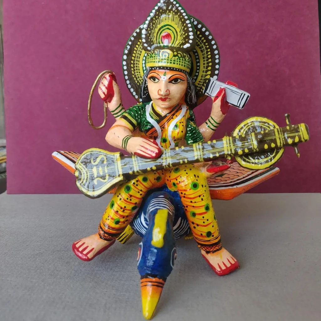 Kaisori Varanasi dolls - Saraswati