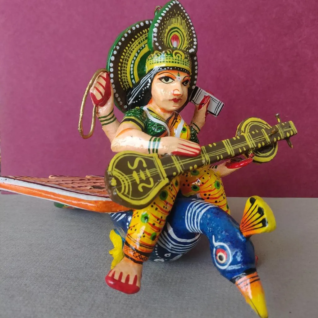 Kaisori Varanasi dolls - Saraswati