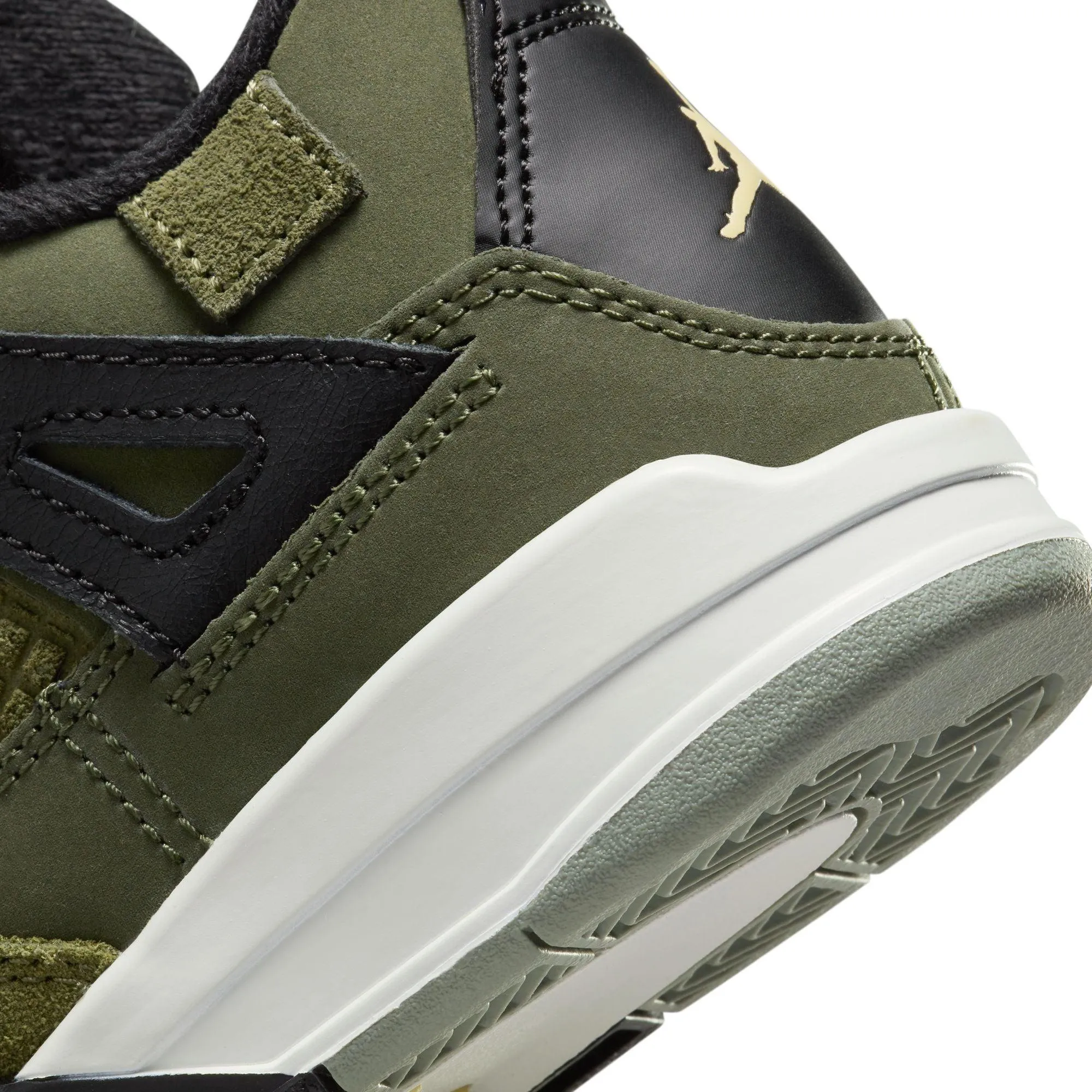 Kids' Air Jordan 4 Retro SE Craft 'Medium Olive'