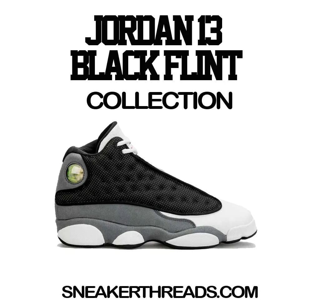 Kids - Black Flint 13 Fly Kicks Shirt