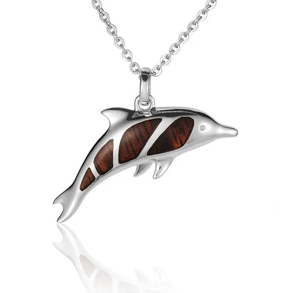 Koa Wood Pacific Nai'a Pendant