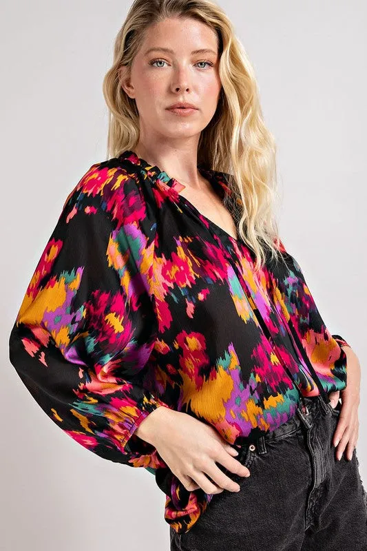 KOHEN FLORAL BLOUSE [ONLINE EXCLUSIVE]