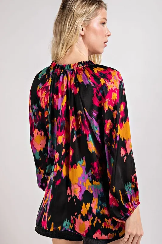 KOHEN FLORAL BLOUSE [ONLINE EXCLUSIVE]