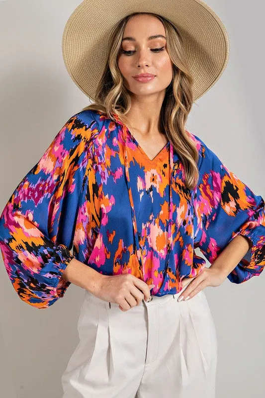 KOHEN FLORAL BLOUSE [ONLINE EXCLUSIVE]