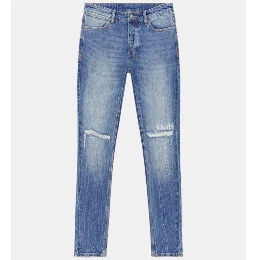 Ksubi Van Winkle Notorious Kulture Denim (Indigo) MFA23DJ036