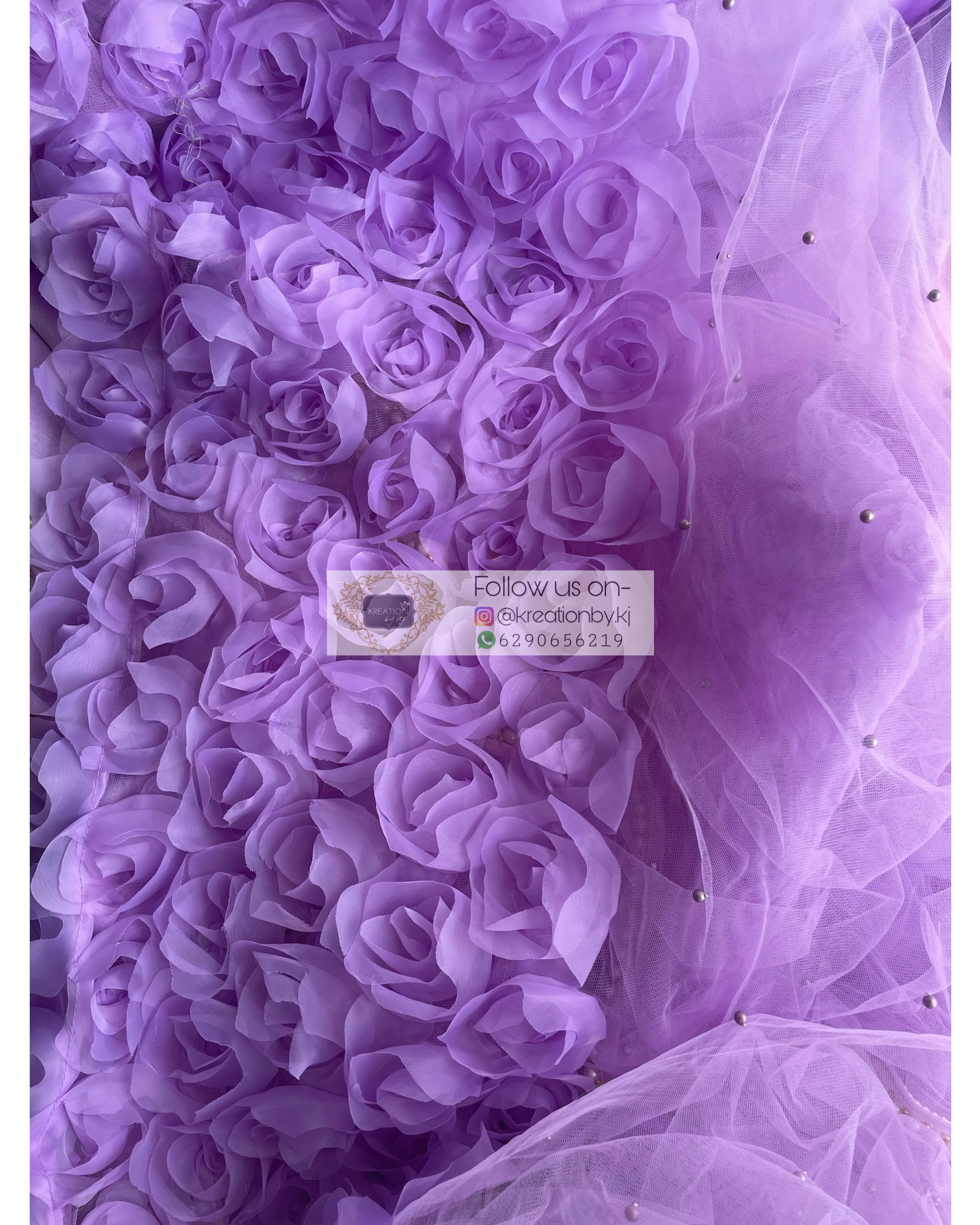 Lavender Drama Queen Saree