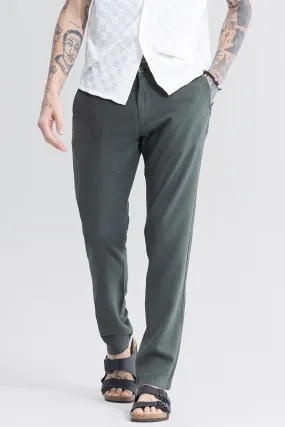 LinenLoom Olive Trouser