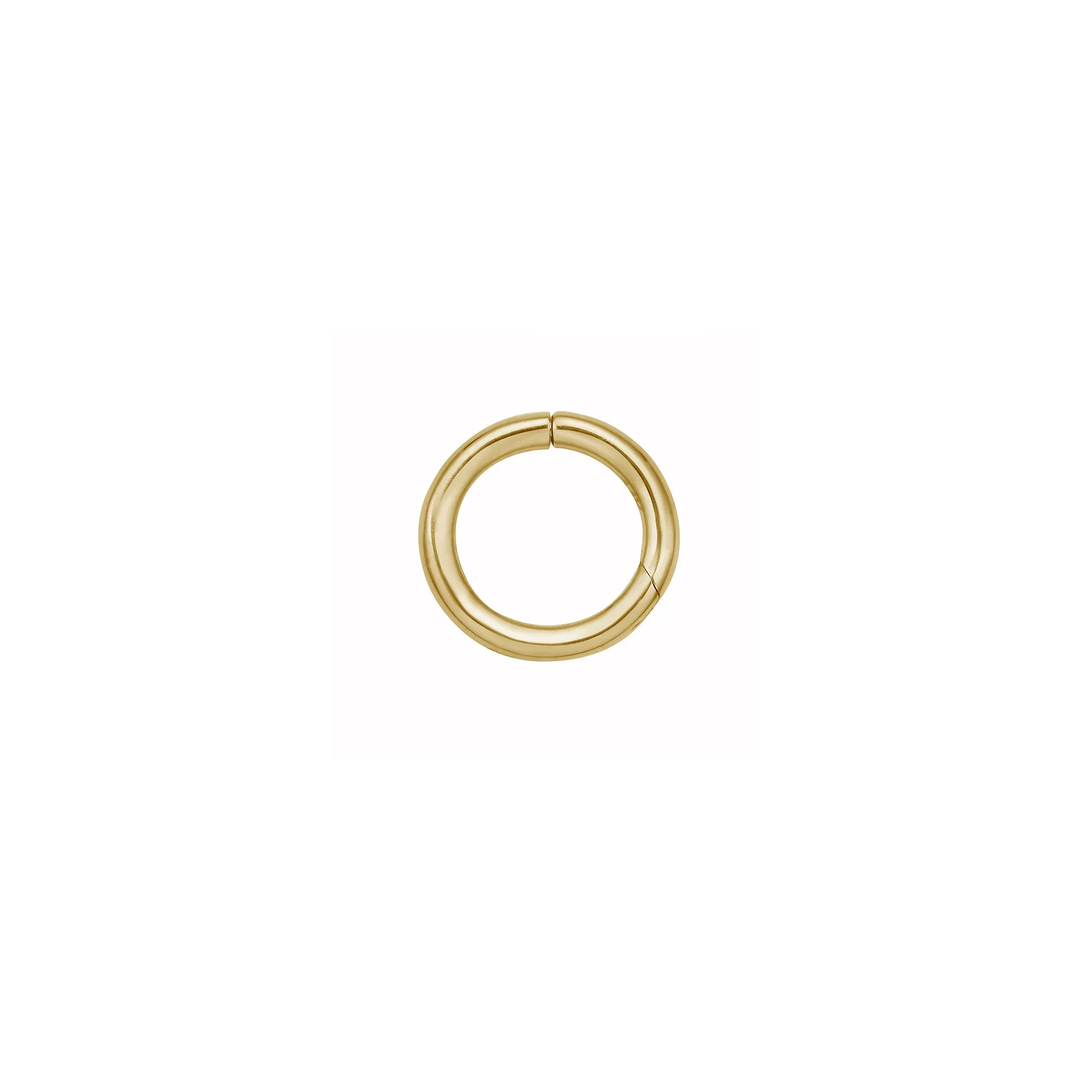 Lionheart - Medium Round Connector 12 mm, Yellow Gold