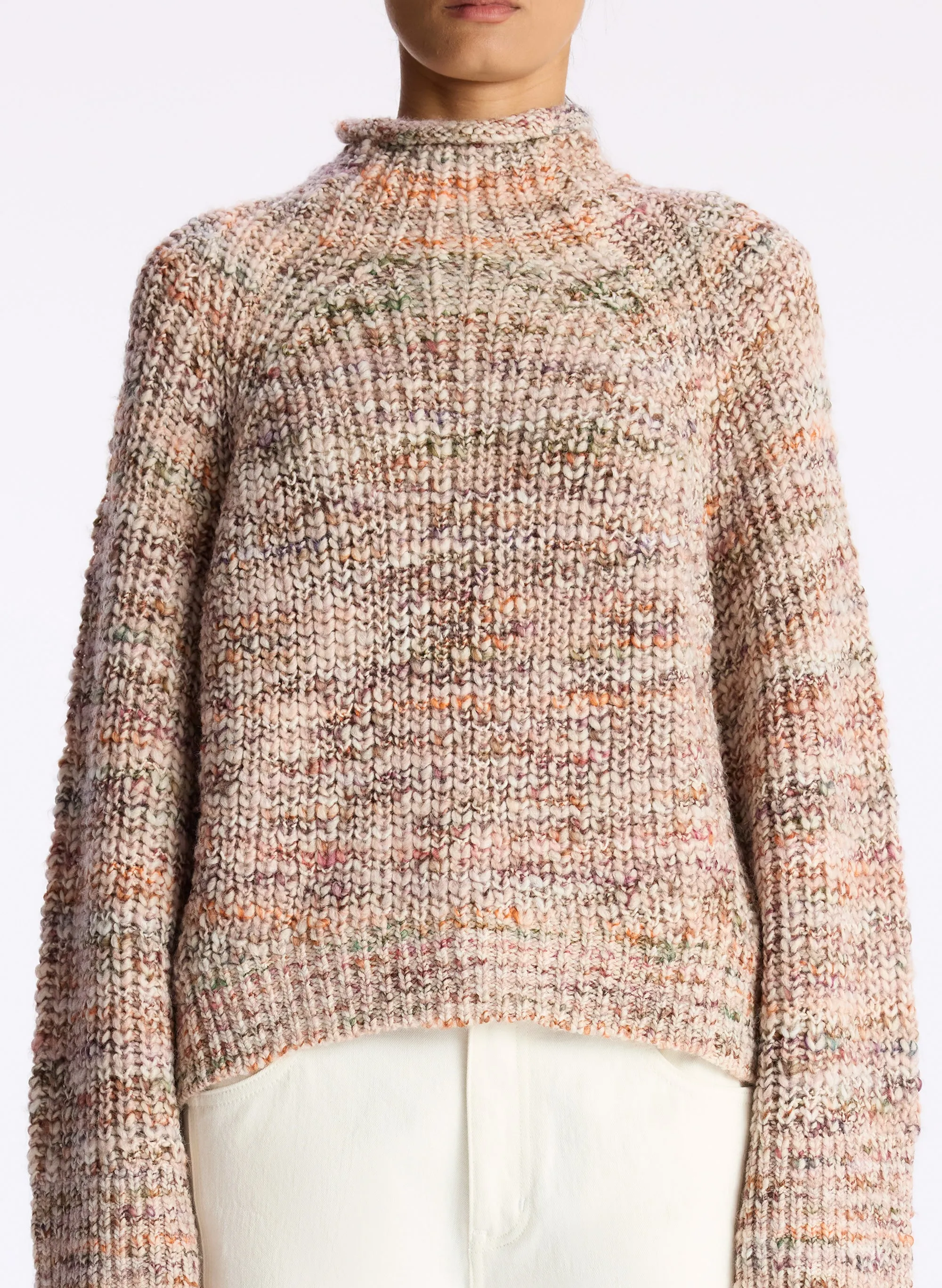 Liv Marled Wool Sweater