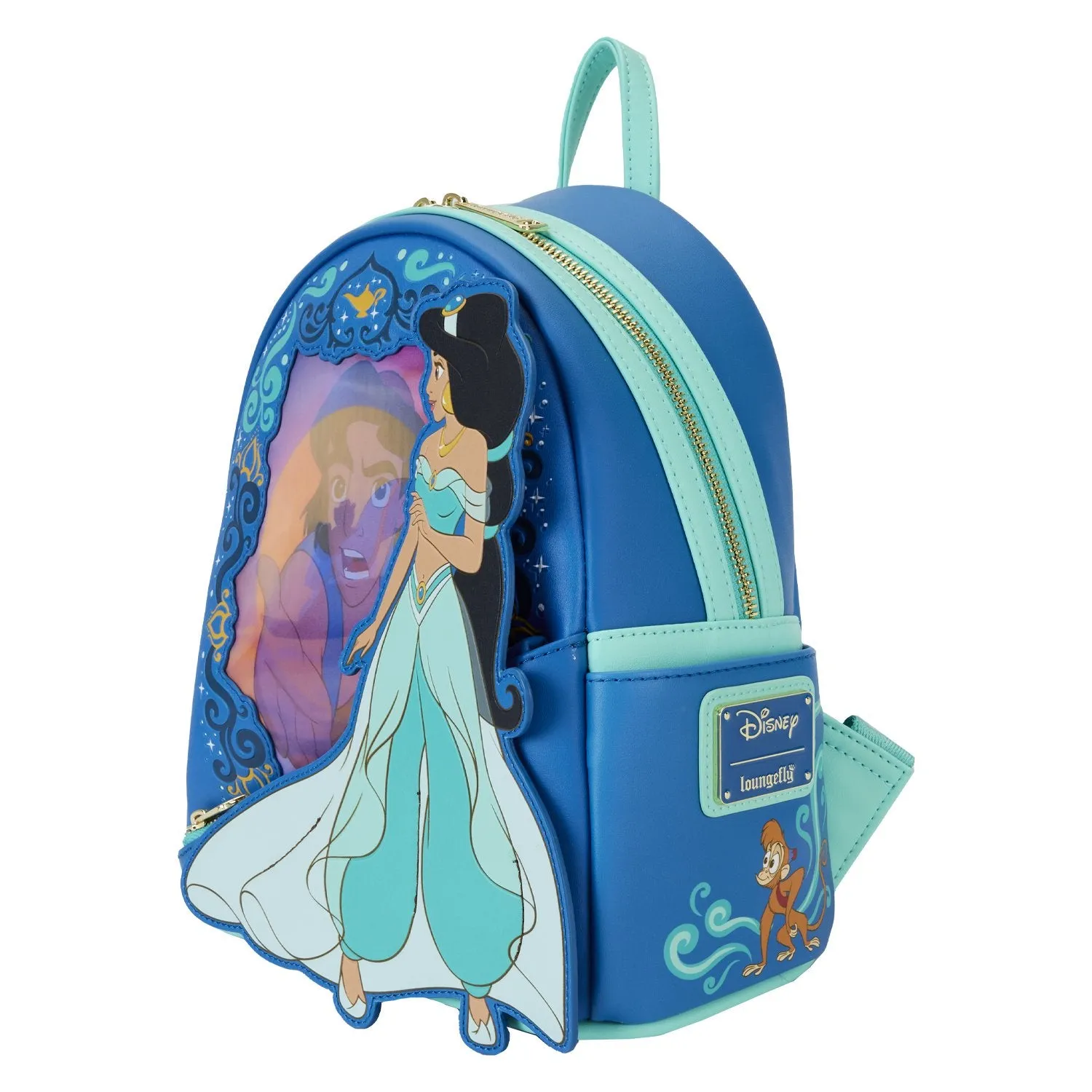 Loungefly Disney Aladdin Princess Jasmine Lenticular Mini Backpack - Preorder