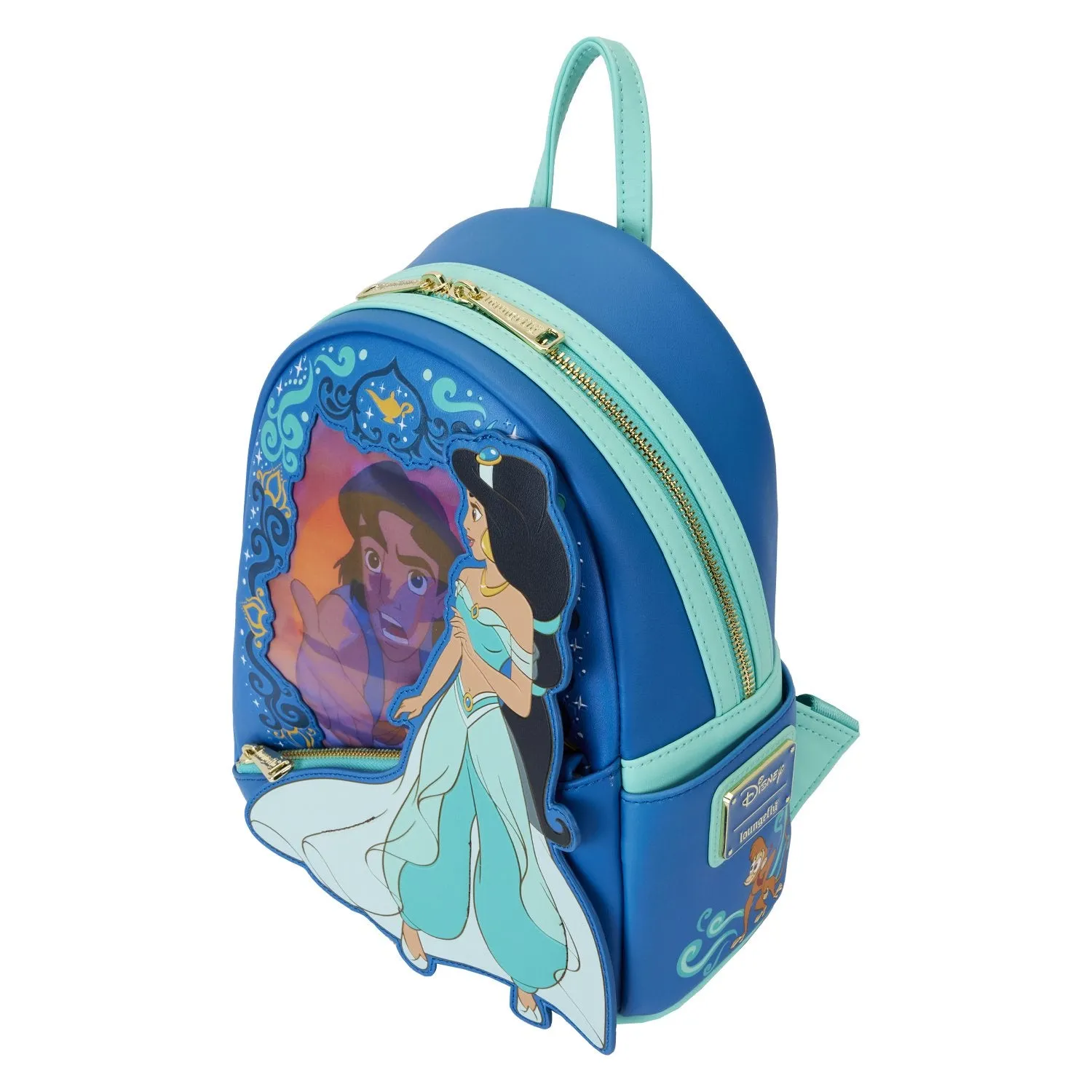 Loungefly Disney Aladdin Princess Jasmine Lenticular Mini Backpack - Preorder