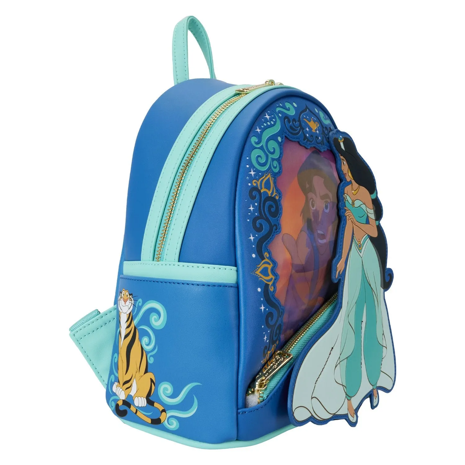 Loungefly Disney Aladdin Princess Jasmine Lenticular Mini Backpack - Preorder