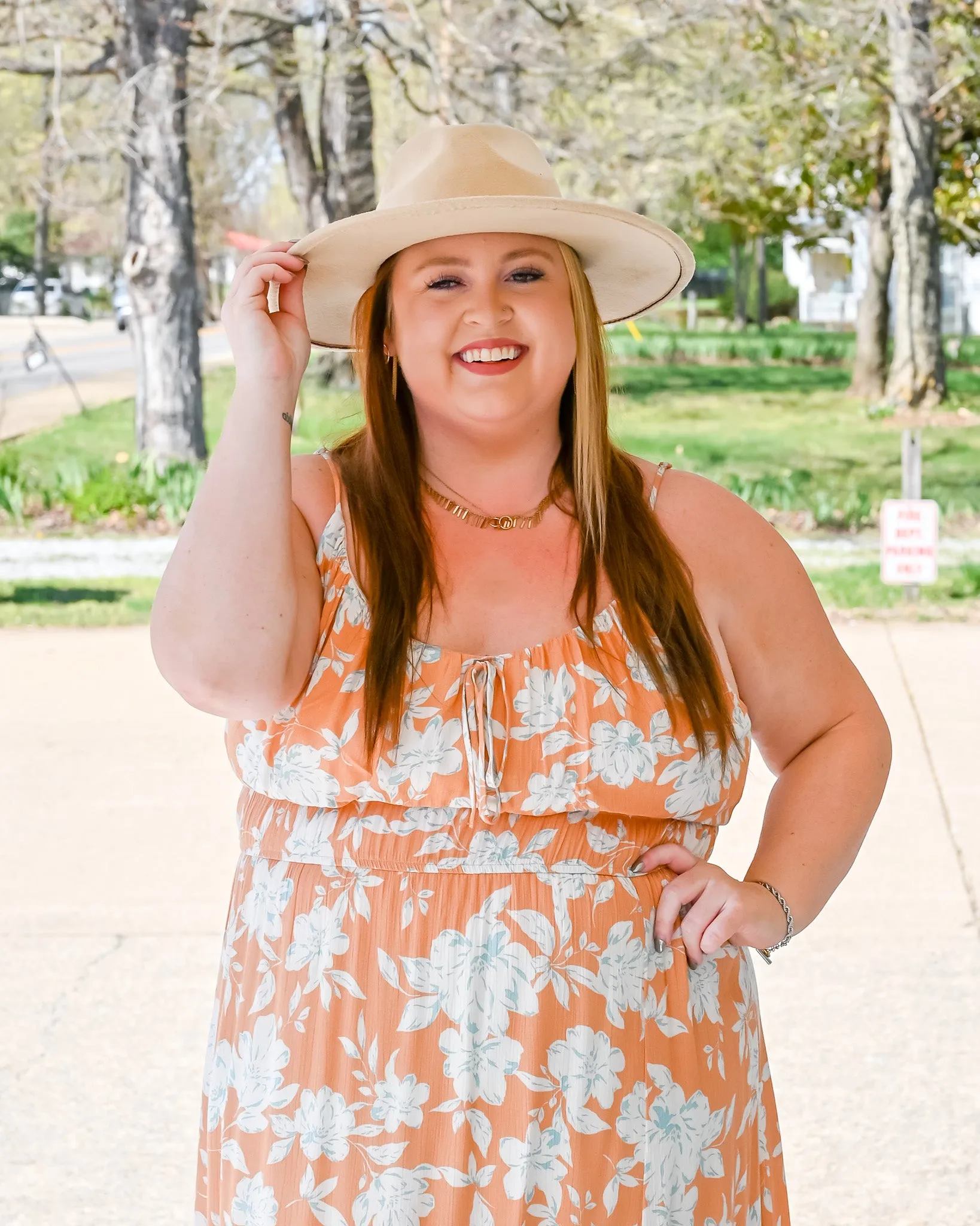 Make My Day Floral Midi Dress