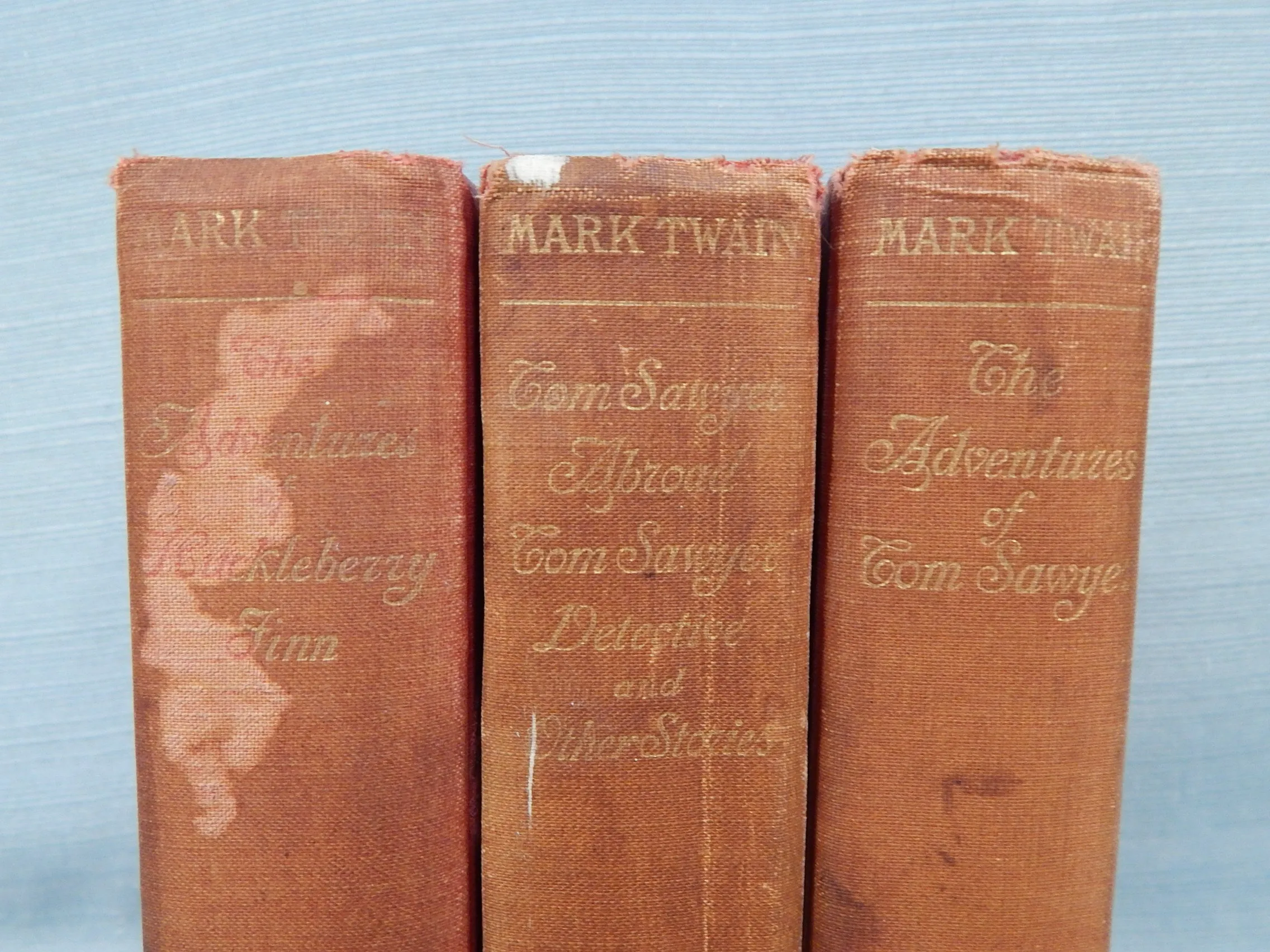 Mark Twain's Works - Lot of 18 Volumes, c. 1900s