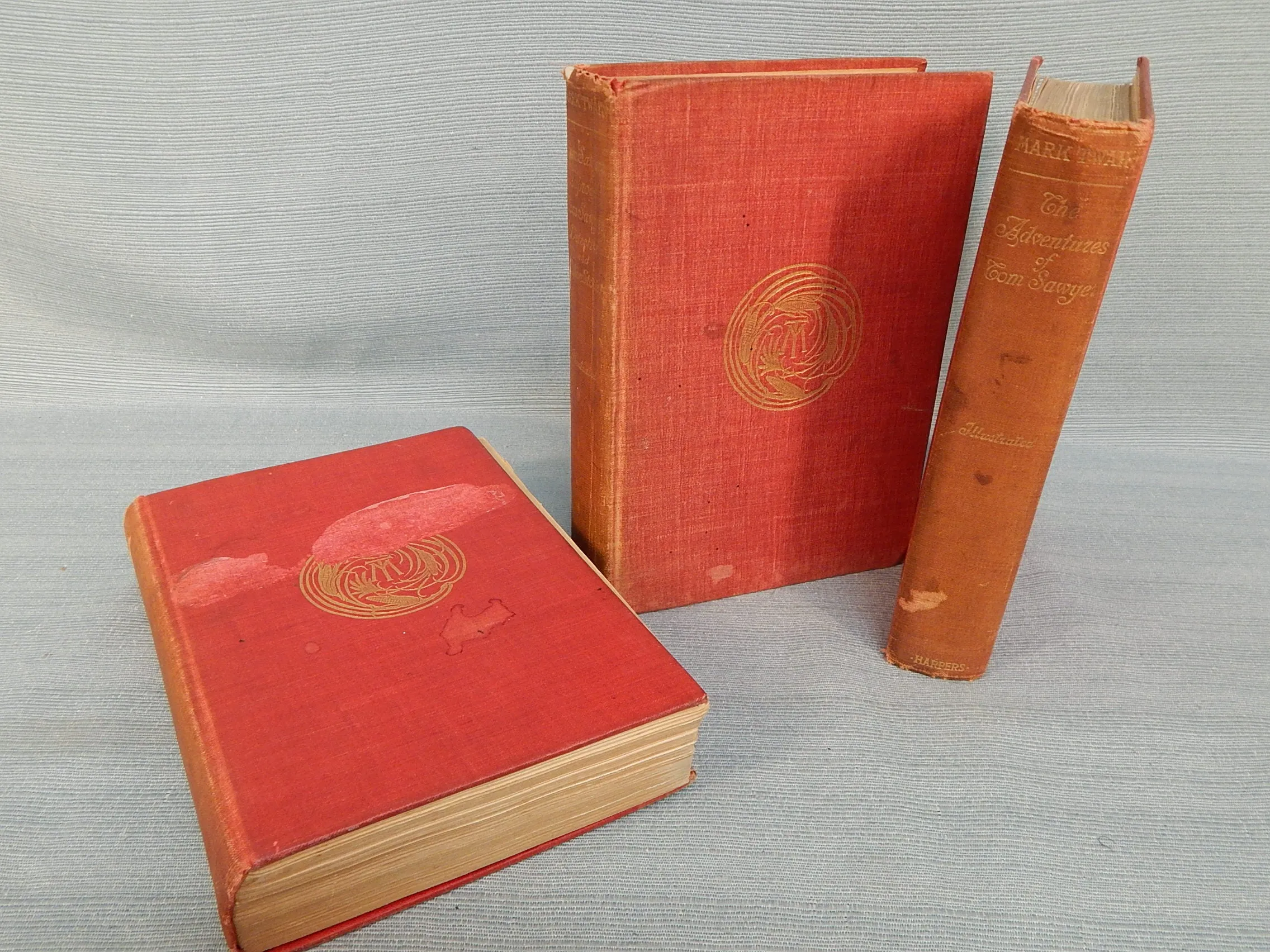 Mark Twain's Works - Lot of 18 Volumes, c. 1900s