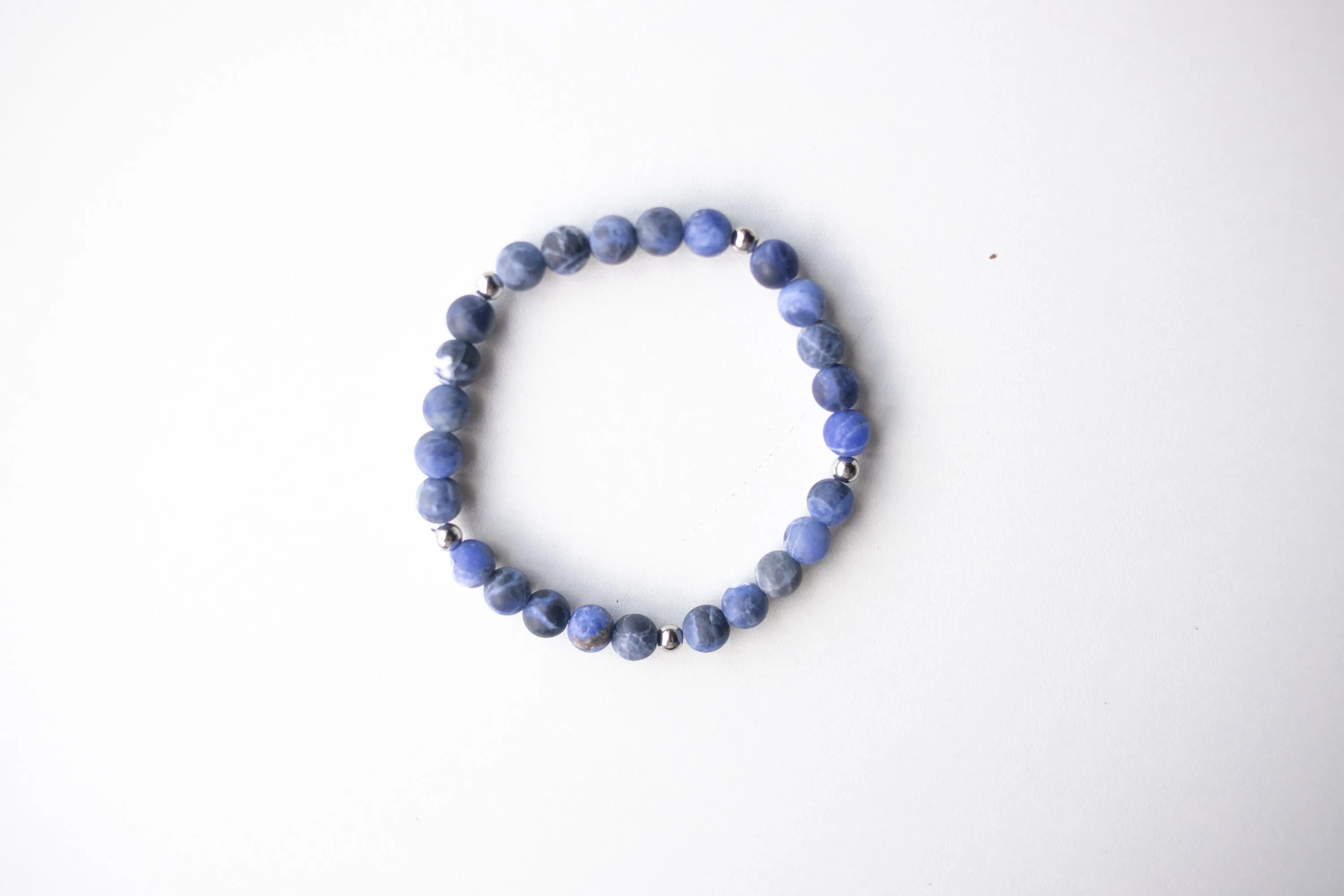 Matte Sodalite Bracelet