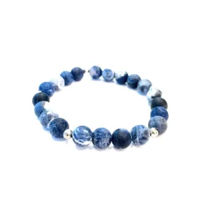 Matte Sodalite Bracelet