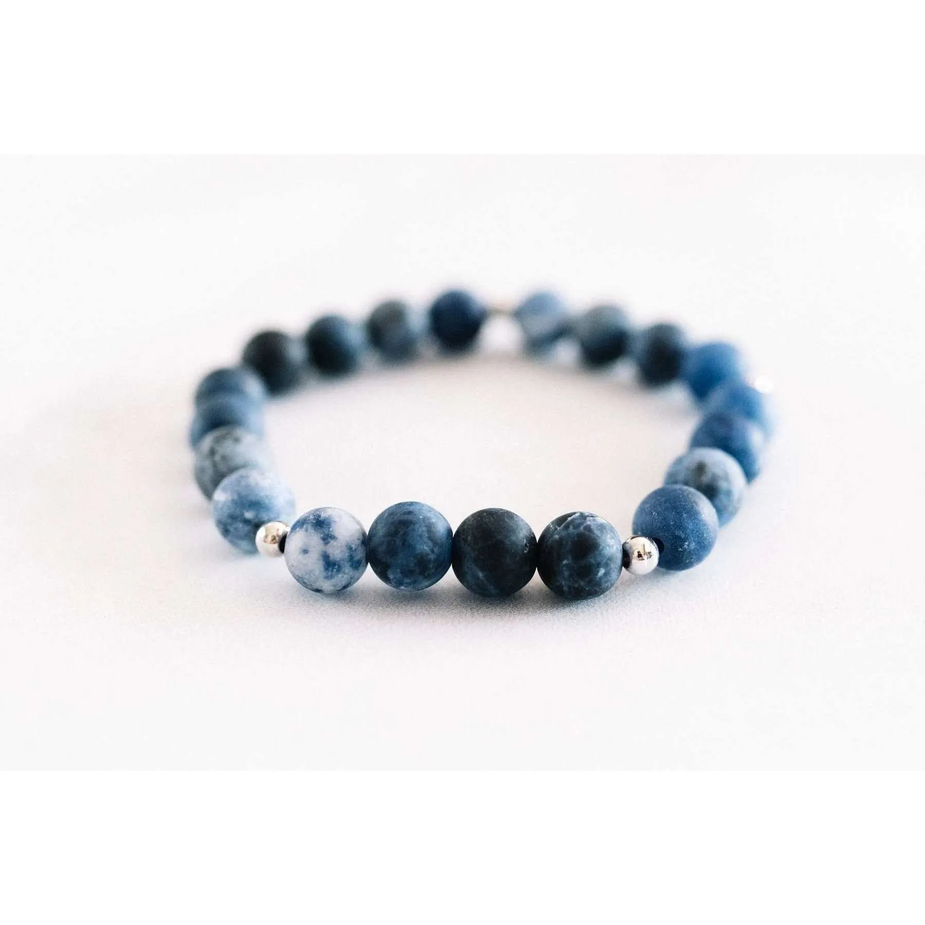 Matte Sodalite Bracelet